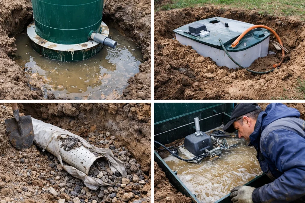 Типичные ошибки при монтаже автономной канализации и как их избежать